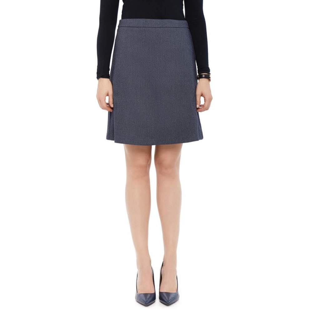 Margaret M Emily Blue A-Line Skirt XL